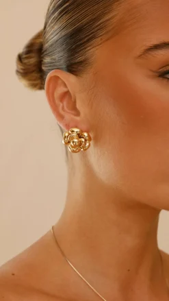 Your Accessory Shop Earrings|L'Amour^Mira Earrings - Gold