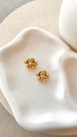Your Accessory Shop Earrings|L'Amour^Mira Earrings - Gold