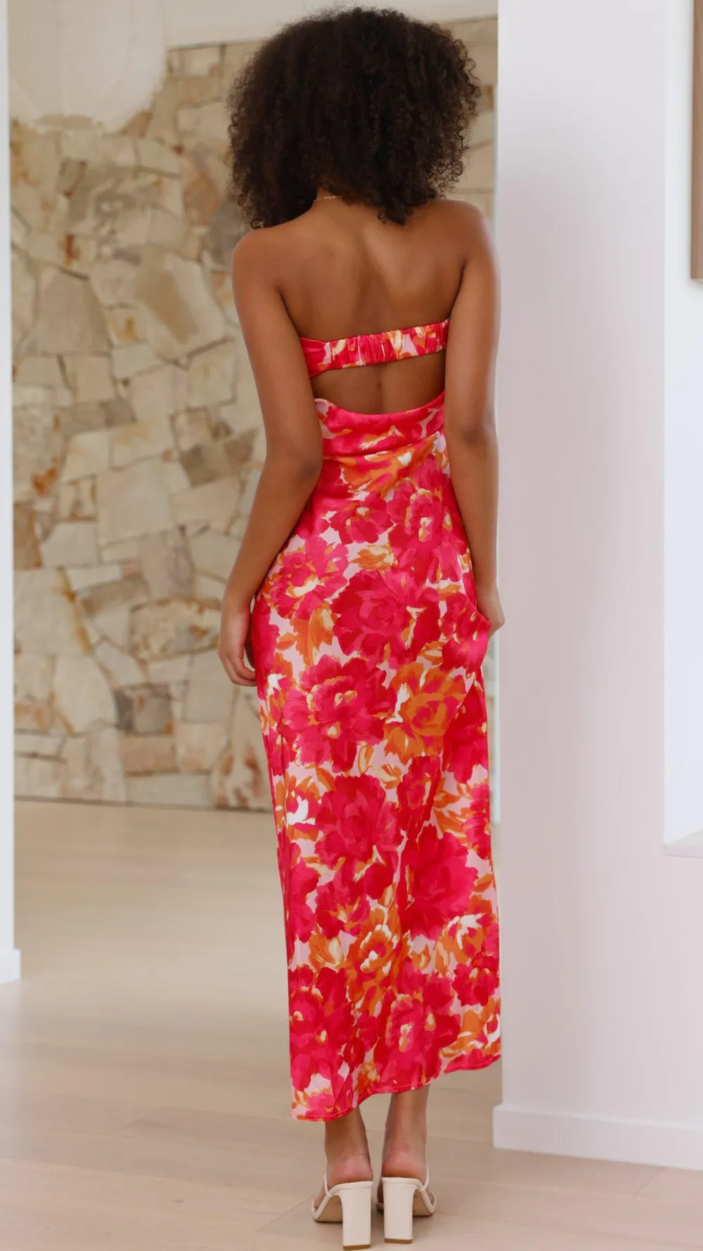 Shareen Dresses|Maxi^Miya Maxi Dress - Pink/Red Floral