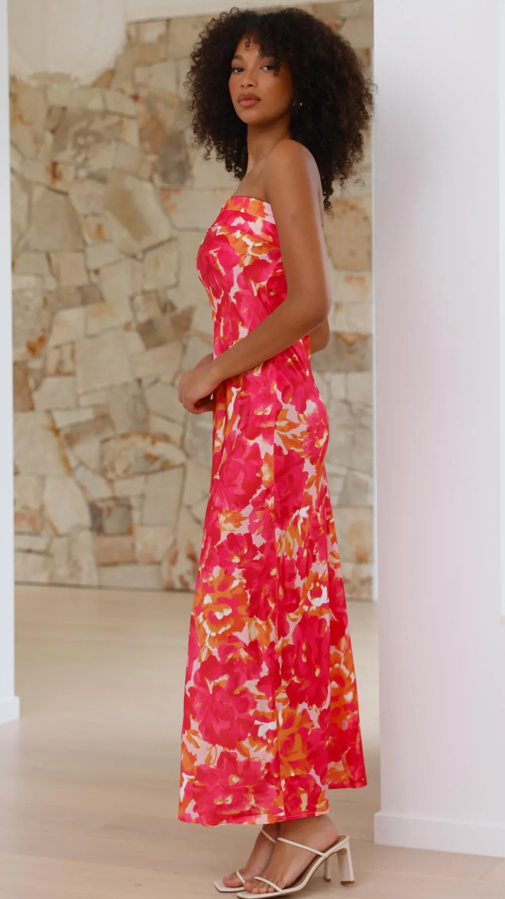 Shareen Dresses|Maxi^Miya Maxi Dress - Pink/Red Floral