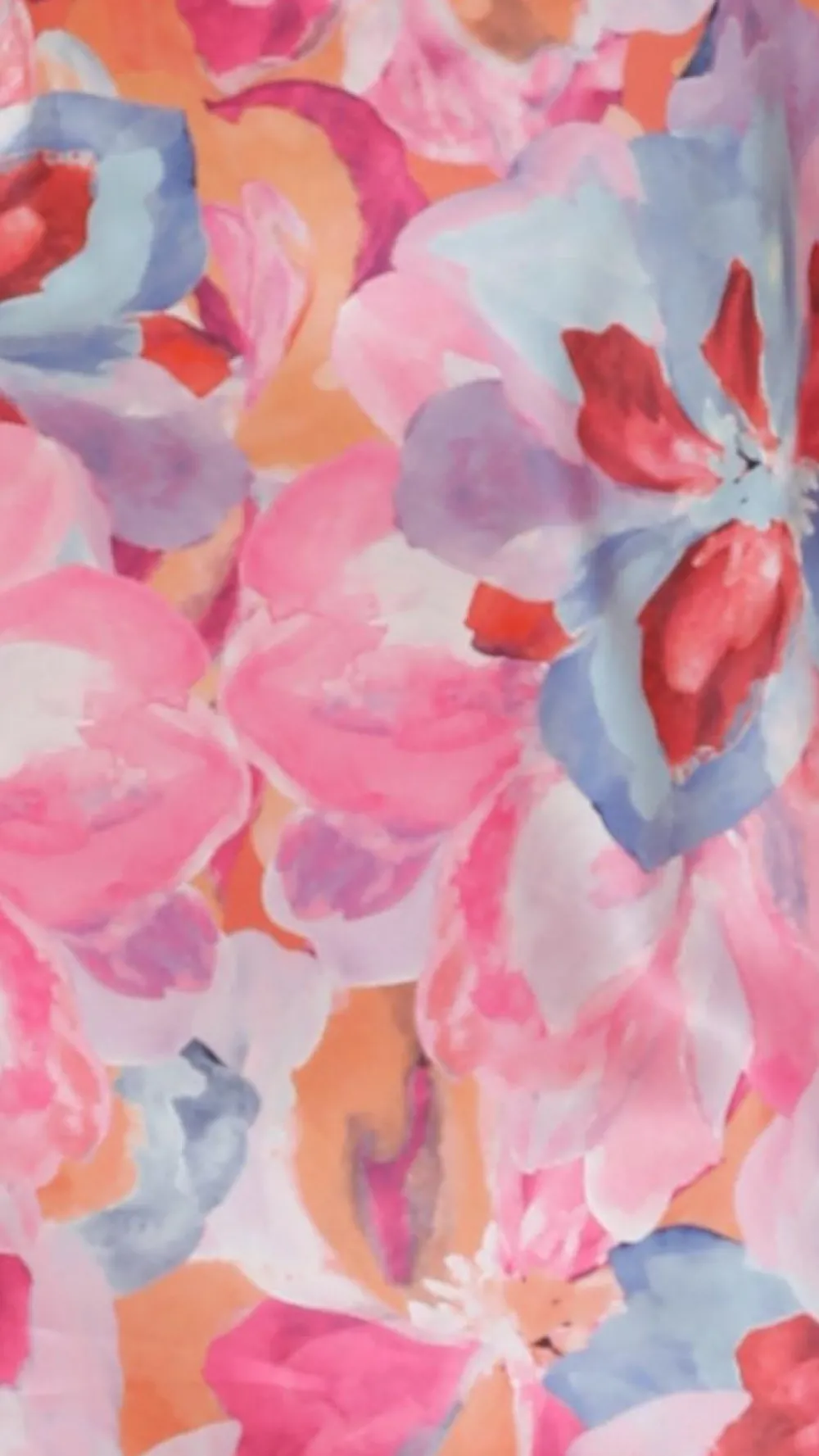Shareen Dresses|Mini^Miya Mini Dress - Pink/Blue Floral