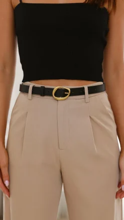 Your Accessory Shop Belts|The Denim Edit^Morgana Belt - Black