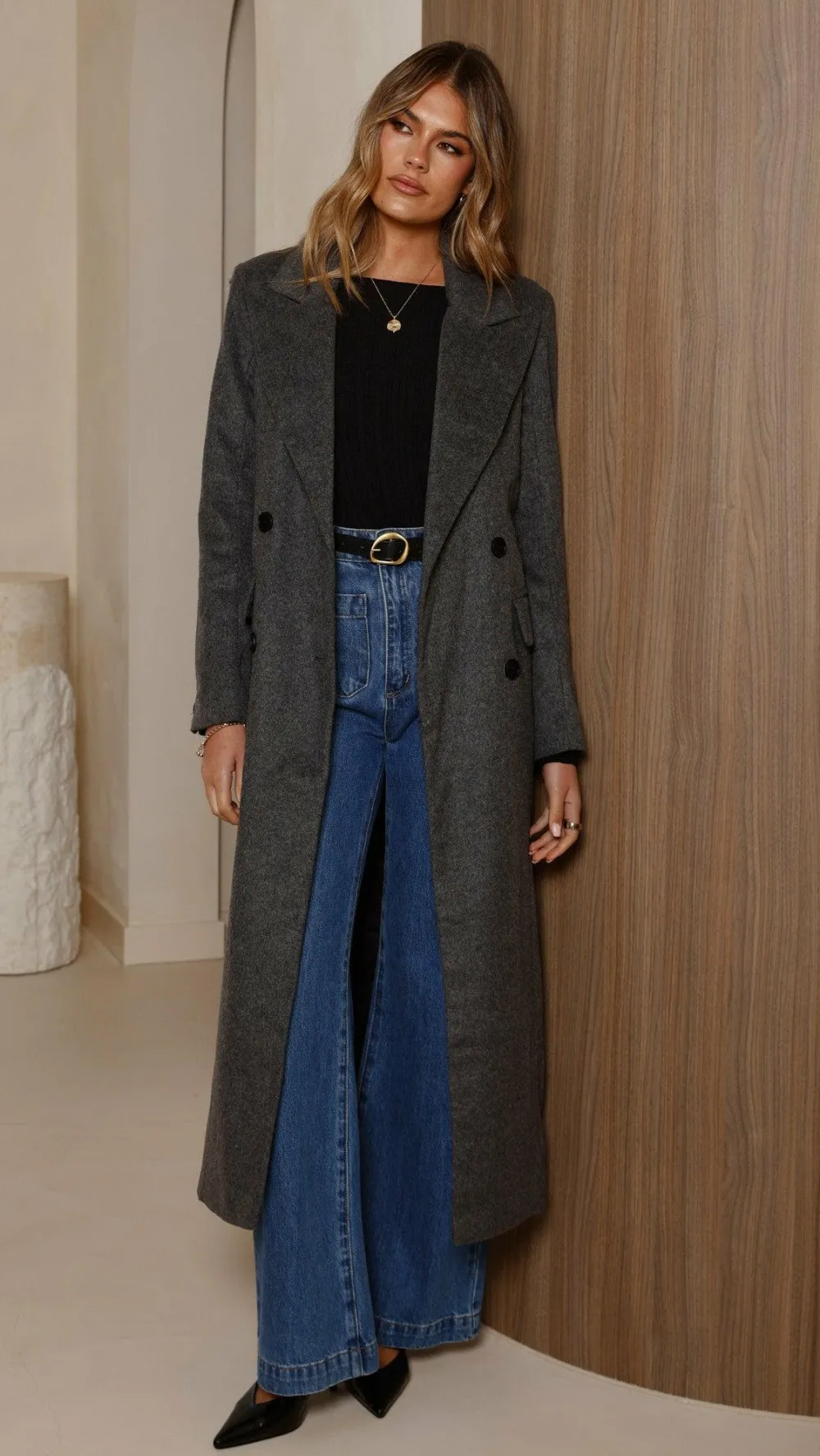 MVN Coats|Coats^- Lost In New York Coat - Charcoal