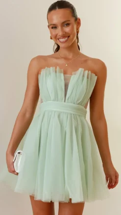 SASHA (BNE) Sale Dresses^Mylee Mini Dress - Sage