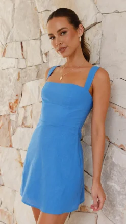 Luvalot Dresses|Mini^Nadalia Mini Dress - Cobalt Blue