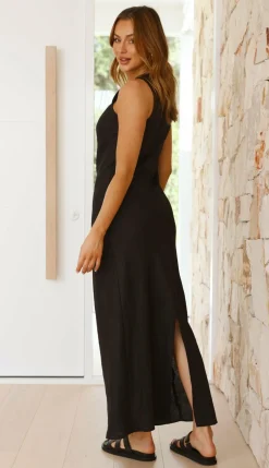Fashion Allied Dresses|Maxi^Naira Maxi Dress - Black