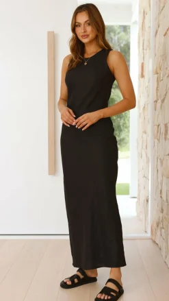 Fashion Allied Dresses|Maxi^Naira Maxi Dress - Black
