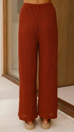 Alive Girl Sets|Bottoms^Naisha Pants - Rust