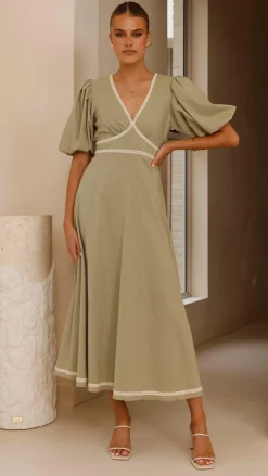 Fashion Allied Dresses|Maxi^Nakisha Maxi Dress - Sage