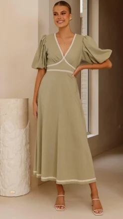 Fashion Allied Dresses|Maxi^Nakisha Maxi Dress - Sage