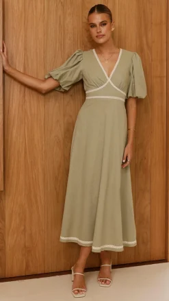 Fashion Allied Dresses|Maxi^Nakisha Maxi Dress - Sage