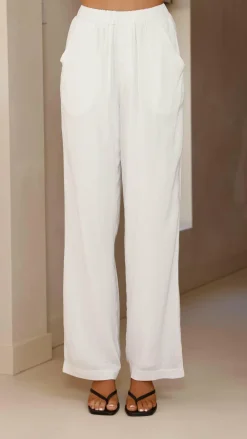 YH AND CO Sets|Bottoms^Nala Pants - White