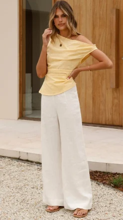 YH AND CO Tops^Nala Top - Yellow