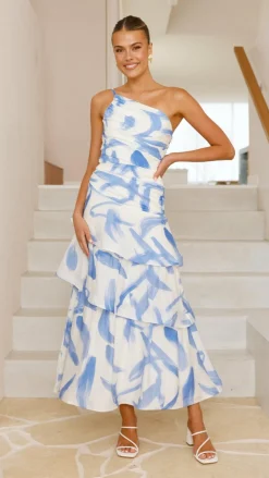 SASHA (BNE) Sale Dresses^Nalani Maxi Dress - Blue Print