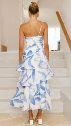 SASHA (BNE) Sale Dresses^Nalani Maxi Dress - Blue Print