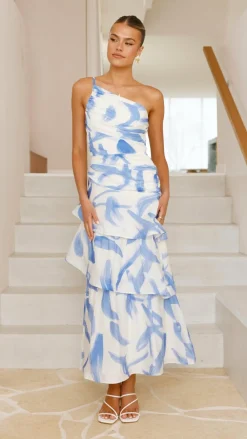 SASHA (BNE) Sale Dresses^Nalani Maxi Dress - Blue Print