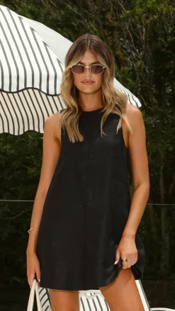 NUDE LUCY Sale Dresses^Nemi Linen Dress - Black -