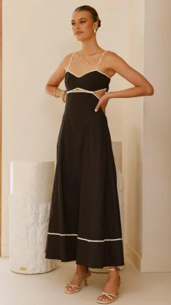 Main St Dresses|Maxi^Nereda Maxi Dress - Black