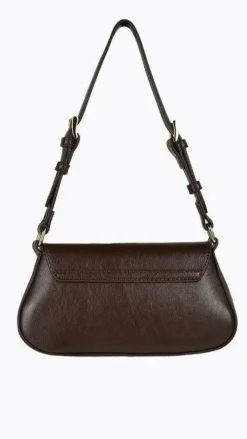 Peta and Jain Bags^Nikki Shoulder Bag - Choc Crinkle
