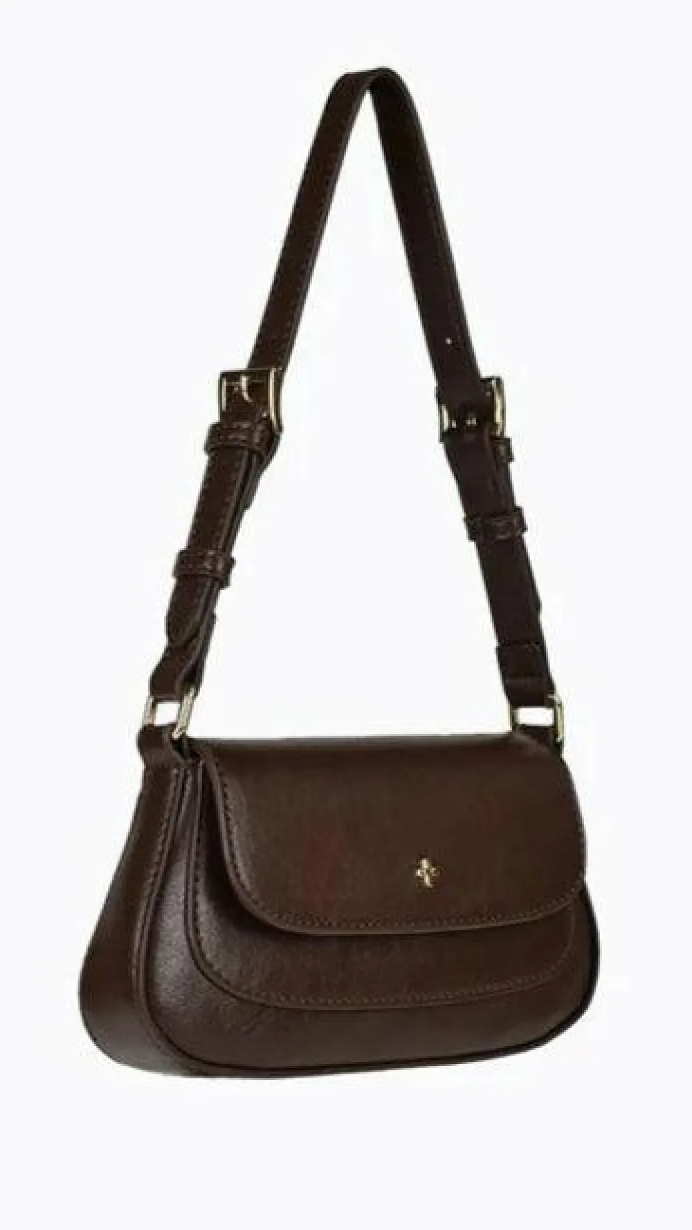 Peta and Jain Bags^Nikki Shoulder Bag - Choc Crinkle