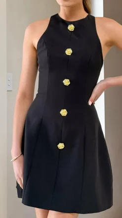 LILYWHYT Dresses|Mini^Nila Mini Dress - Black