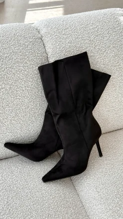 Billini Billini^Nour Boots - Black Suede