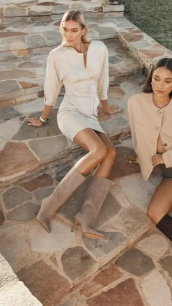 Billini Billini^Nour Boots - Taupe Suede