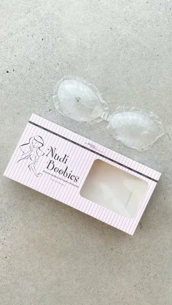 Secret Weapons Beauty|Booby Tape And Bra Accessories^Nudi Boobies - Clear