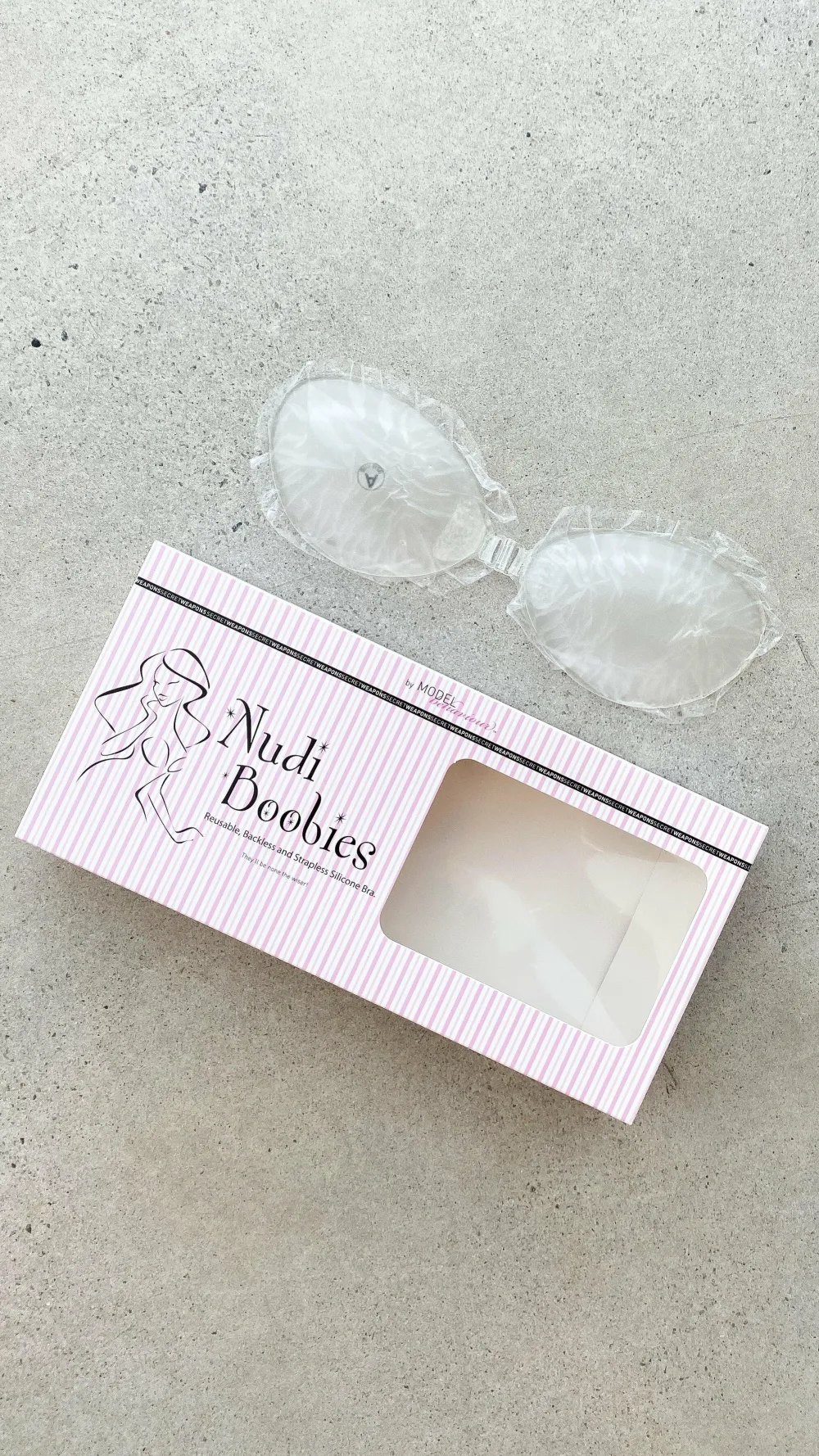 Secret Weapons Beauty|Booby Tape And Bra Accessories^Nudi Boobies - Clear