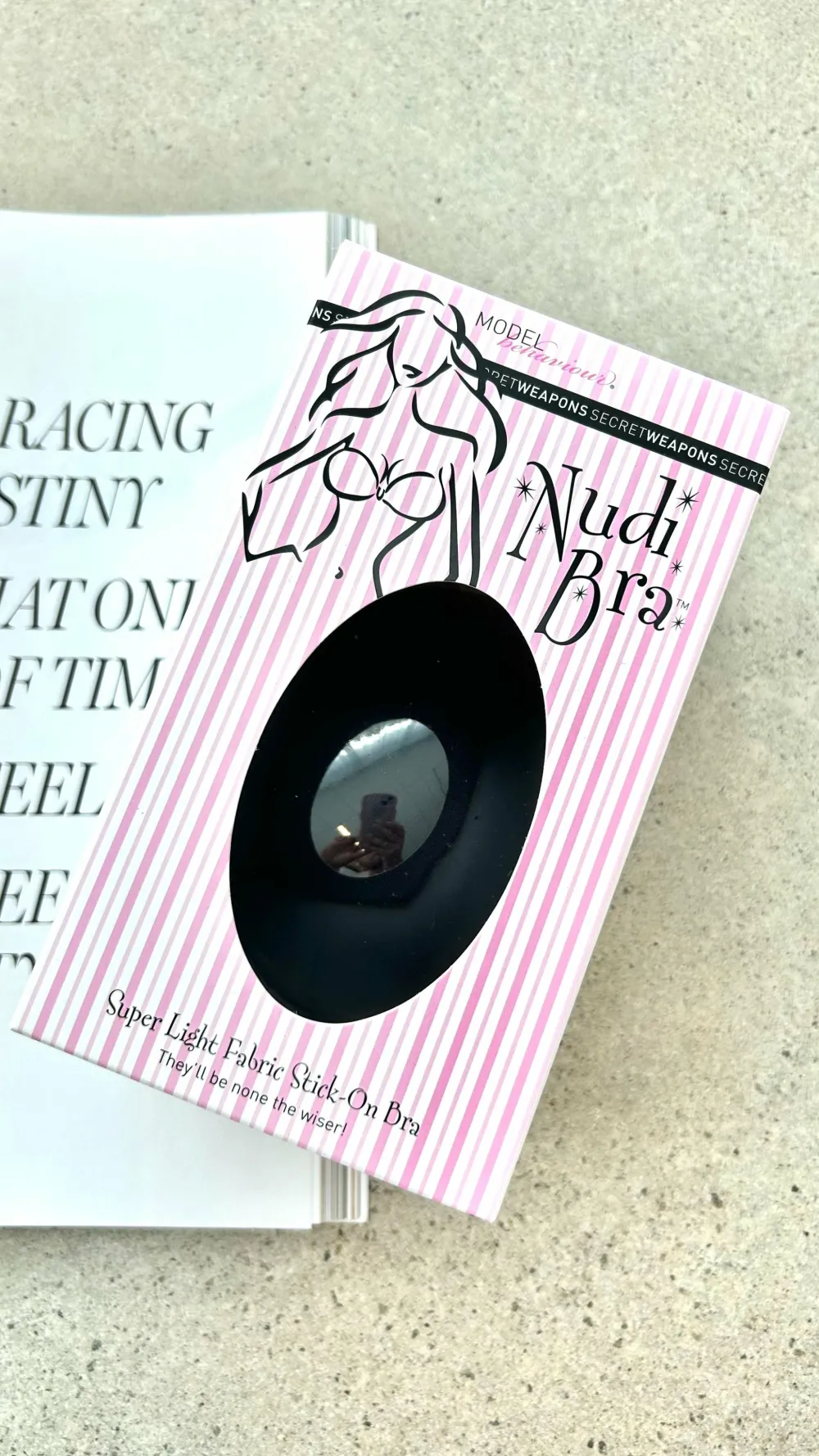 Secret Weapons Beauty|Booby Tape And Bra Accessories^Nudi Bra - Black