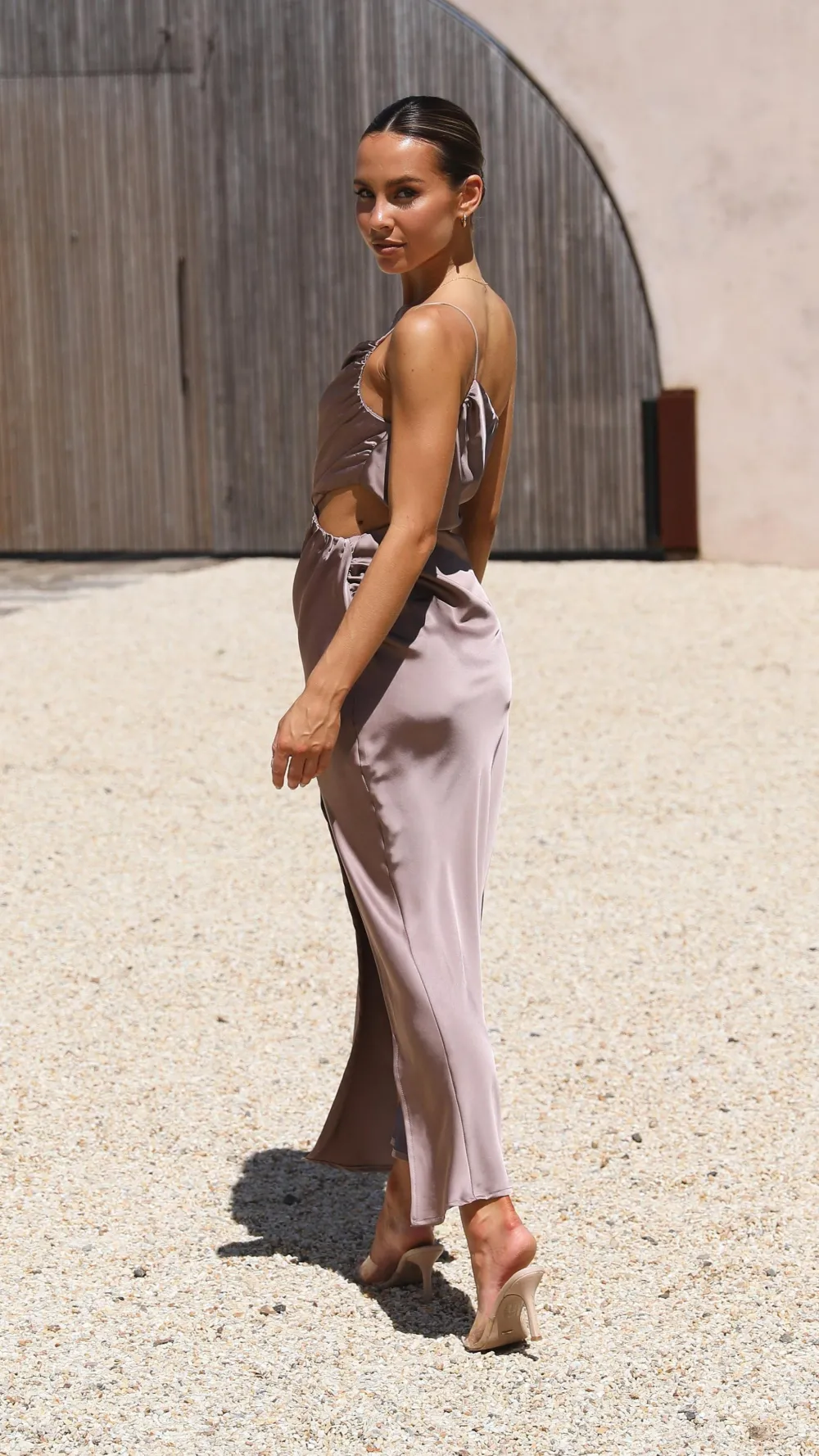 Alive Girl Sale Evening^Nyla Maxi Dress - Mushroom