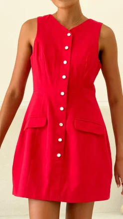 LILYWHYT Sale Dresses^Nylah Mini Dress - Red