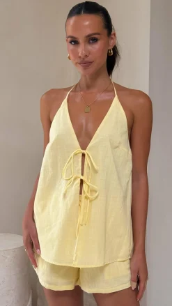 Prem Group Sets|Bottoms^Octavia Shorts - Lemon