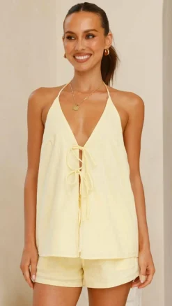 Prem Group Sets|Tops^Octavia Top - Lemon