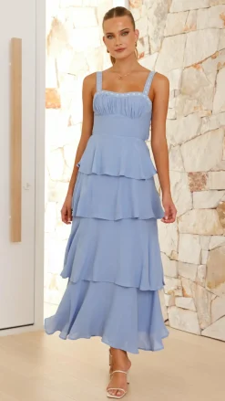 LILYWHYT Sale Dresses^Odilia Maxi Dress - Blue
