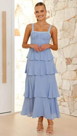 LILYWHYT Sale Dresses^Odilia Maxi Dress - Blue