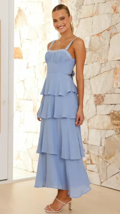 LILYWHYT Sale Dresses^Odilia Maxi Dress - Blue