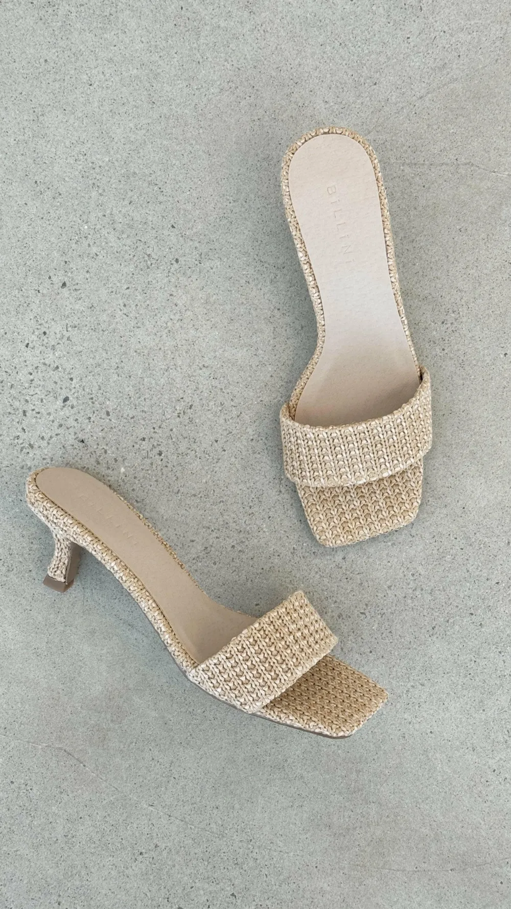 Billini Billini|Heels^Olga Heel - Natural Raffia