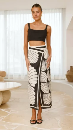 Mia Milani Sets^Paloma Maxi Skirt - Palm Canyon