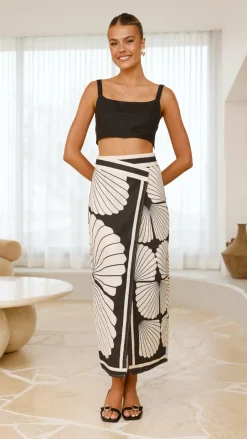 Mia Milani Sets^Paloma Maxi Skirt - Palm Canyon