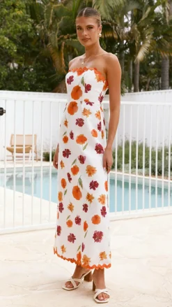 LILYWHYT Sale Dresses^Palta Maxi Dress - Springtime Print