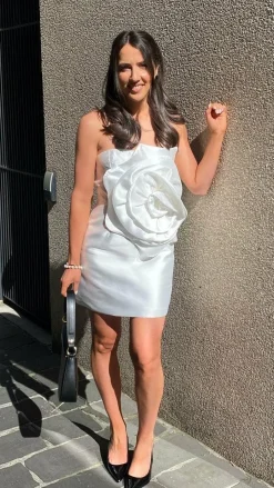 LILYWHYT Hen'S Collection|Dresses^Paris Mini Dress - White