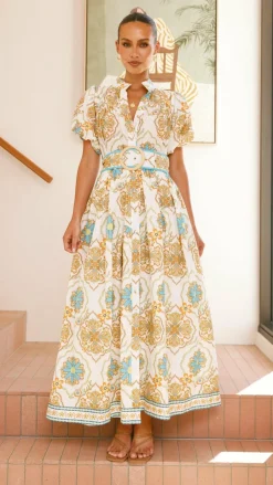 Bubblegum Dresses|Maxi^Parson Maxi Dress - Supernova Print