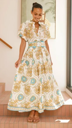 Bubblegum Dresses|Maxi^Parson Maxi Dress - Supernova Print