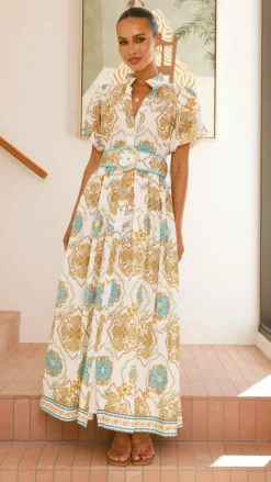Bubblegum Dresses|Maxi^Parson Maxi Dress - Supernova Print