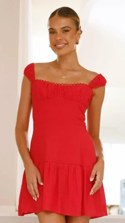 SASHA (BNE) Sale Dresses^Pascah Mini Dress - Red
