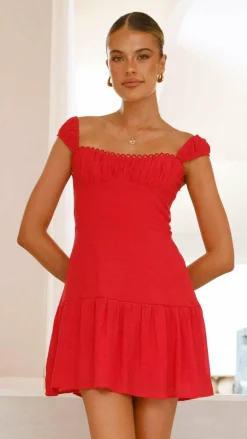 SASHA (BNE) Sale Dresses^Pascah Mini Dress - Red