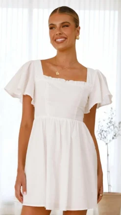 Alive Girl Sale Dresses^Pasha Mini Dress - White