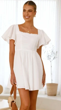 Alive Girl Sale Dresses^Pasha Mini Dress - White