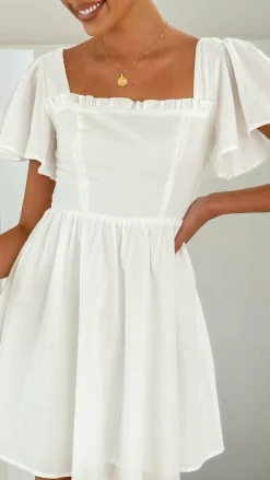 Alive Girl Sale Dresses^Pasha Mini Dress - White